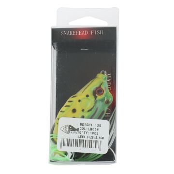 Лягушка незацепляйка, 5,5 см, 13 гр, цвет: LW05#